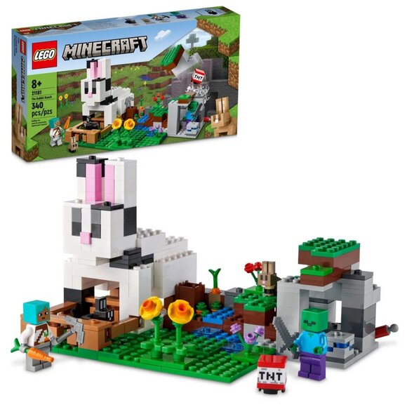 LEGO #21181 - Minecraft: The Rabbit Ranch - NEW - Picture 1 of 5